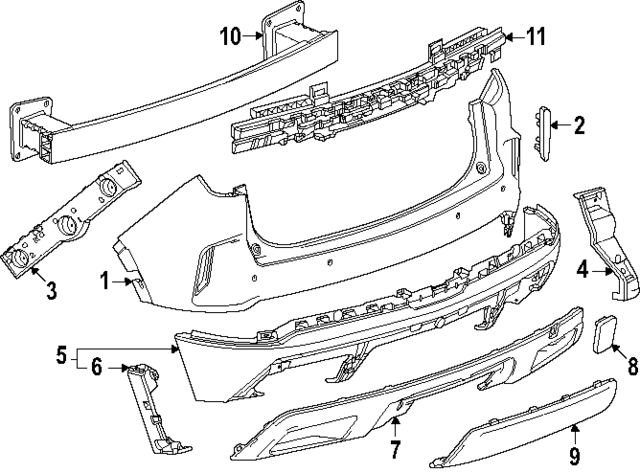 2024 Cadillac XT4 F Cover 42852093 | TascaParts.com 