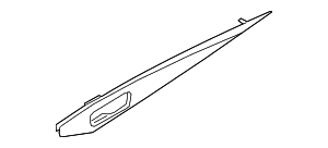 Infinity R88080 2017-2020 Infiniti Q60 Finish Molding 80880-5CA0B | Arizona Infiniti Parts