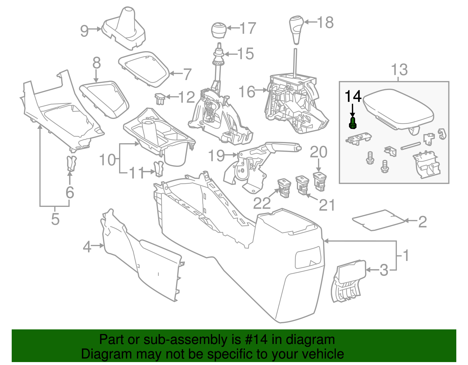 Armrest Assembly Cushion - Scion (90541-03078)