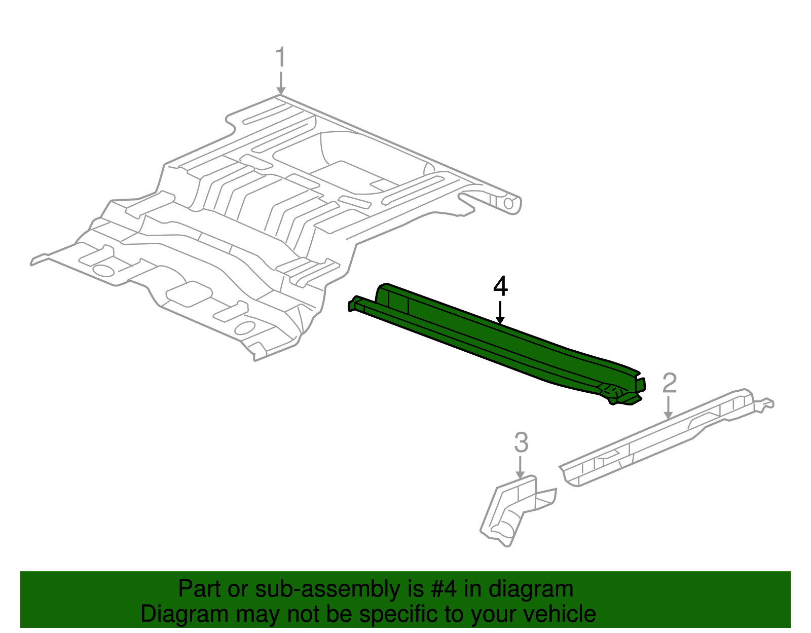Rear Sill - GM (88937003)
