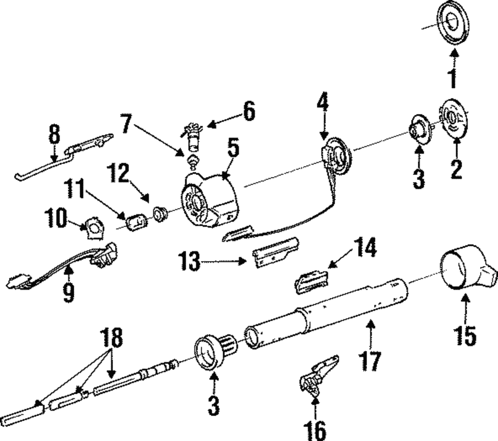 Wiper Switch - GM (7835342)