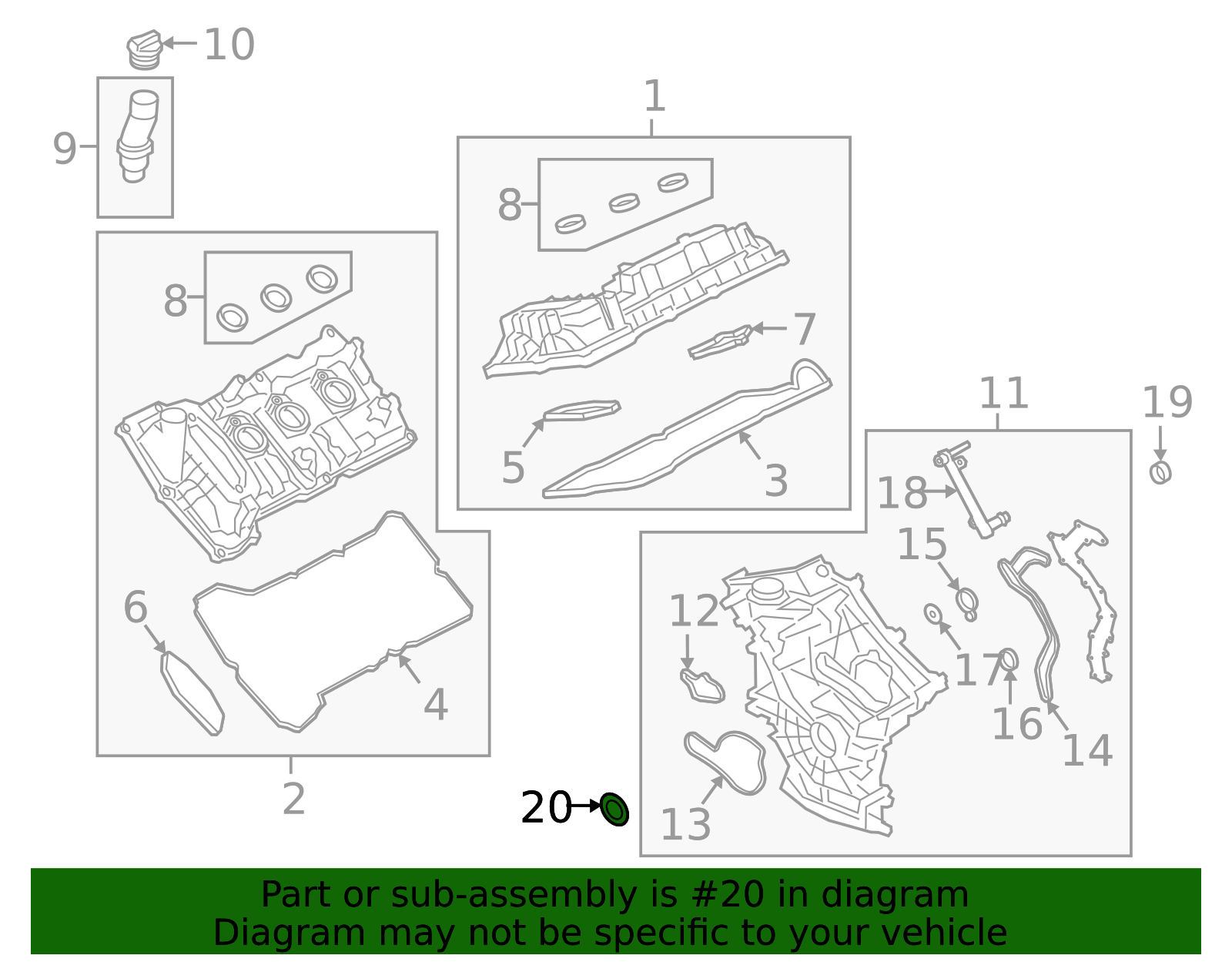 Front Crank Seal - Ford (XW4Z-6700-B)