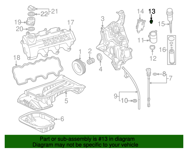 Genuine Mercedes-Benz Hose 112-501-00-84