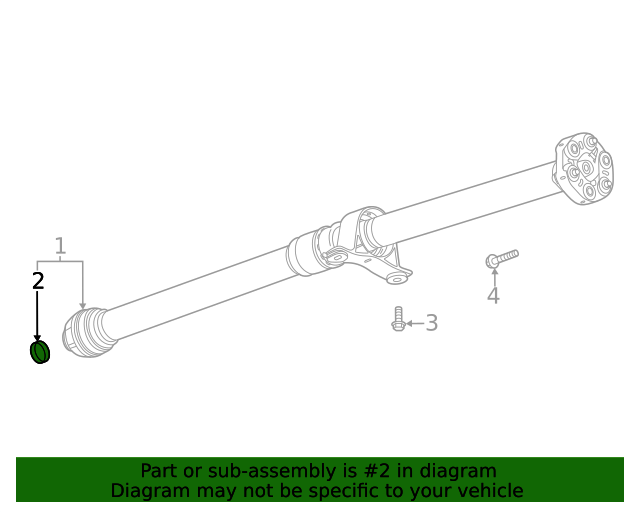 11602571 GM Propeller Shaft Hub Clamp GM Parts Store