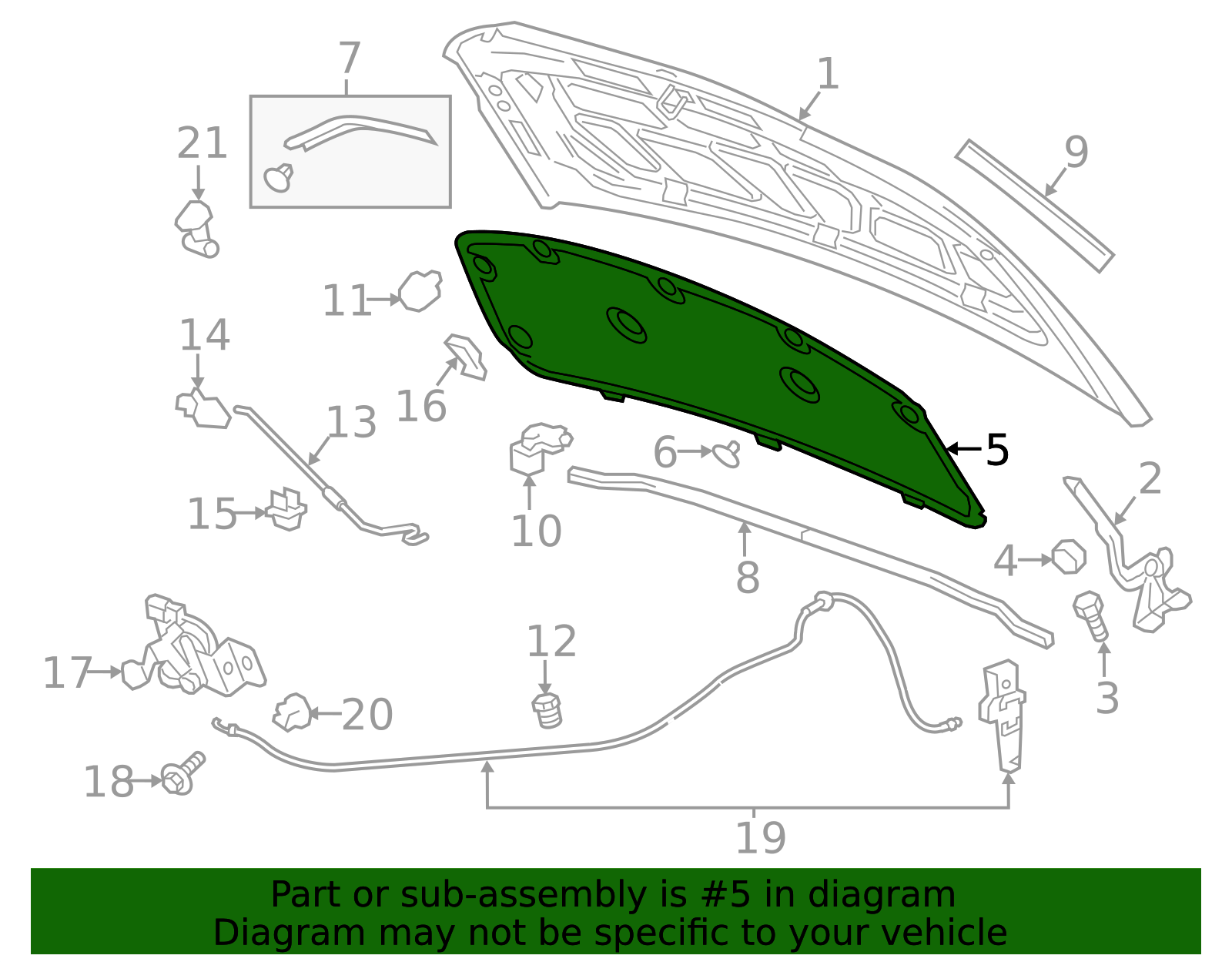Hood Insulator - GM (96872981)