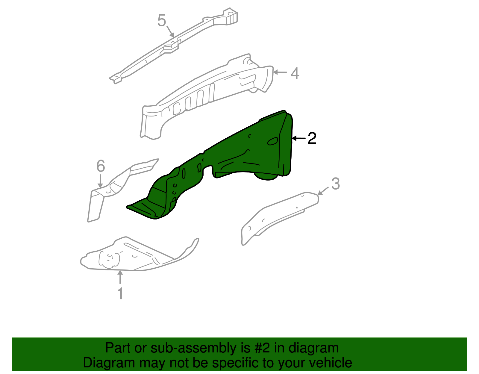Rear Panel - GM (88980370)