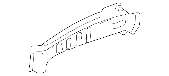 Driver Side Front Engine Compartment Upper Rail - GM (12478029)