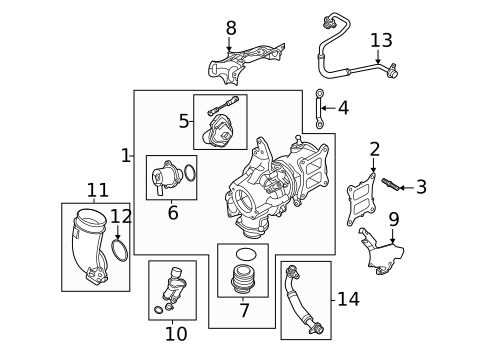Turbocharger, Supercharger & Ram Air for 2021 Audi A5 Quattro 