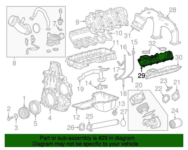 12643886 GM Lower Intake Manifold Assembly GM Parts Store