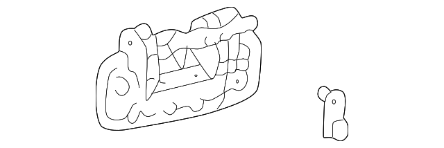 Genuine OEM Toyota Left Front Door Handle – 1995-2004 Tacoma (69220-35030)