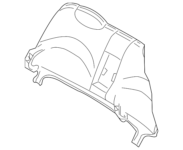 Seat Back Cover - Ford (YW3Z-5466600-BAD)