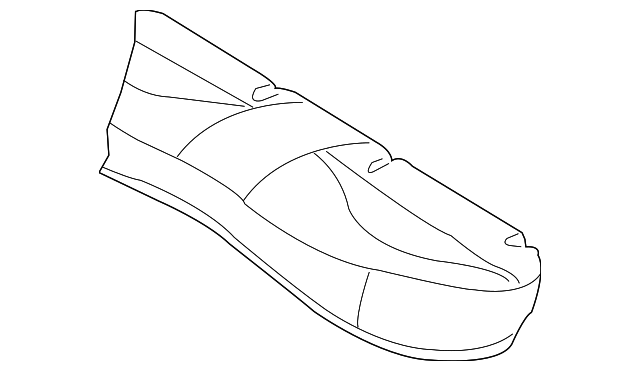 Seat Cover - Ford (YW3Z-5463804-CAD)