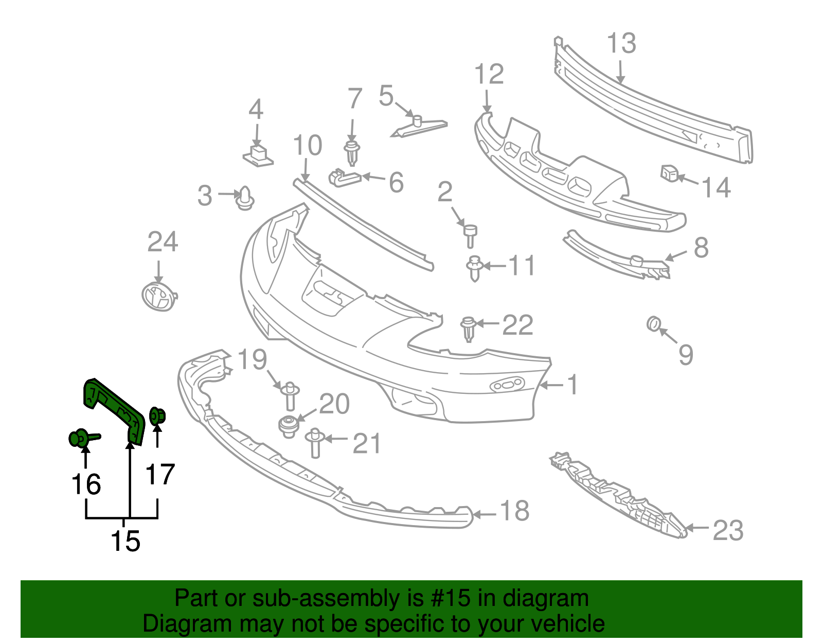 License Bracket - Scion (52121-20150)