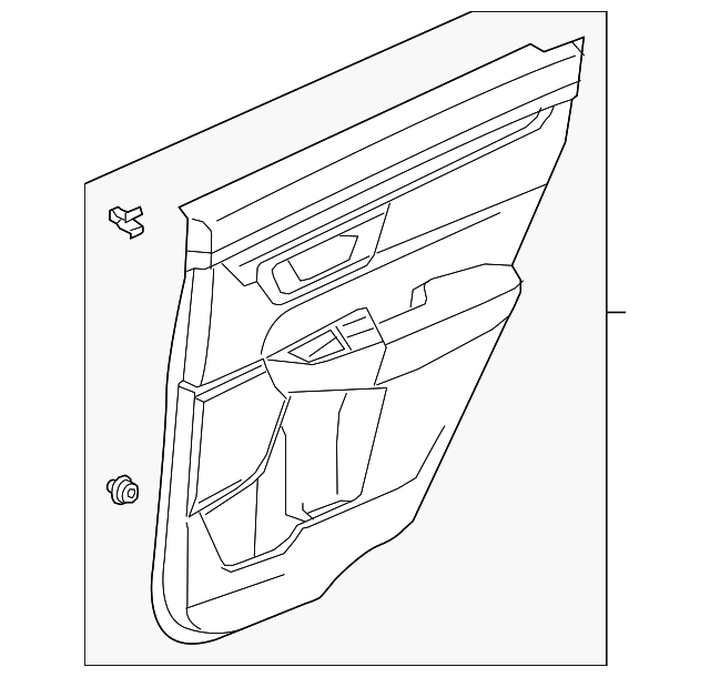 Base, L Rear Door *NH836L* (Wisteria Light Gray) Base, L Rear Door *NH836L* (Wisteria Light Gray)