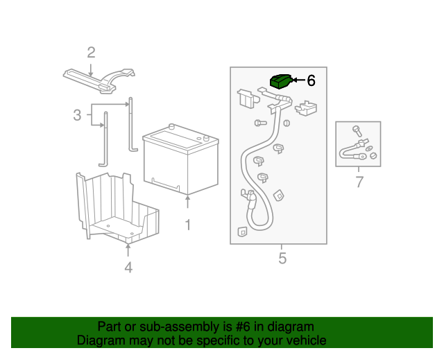 Original Cover, Battery Terminal for 20072020 Acura OEM Part 32418