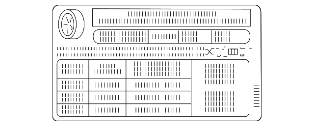 Tire Info Label - Scion (42661-WB002)