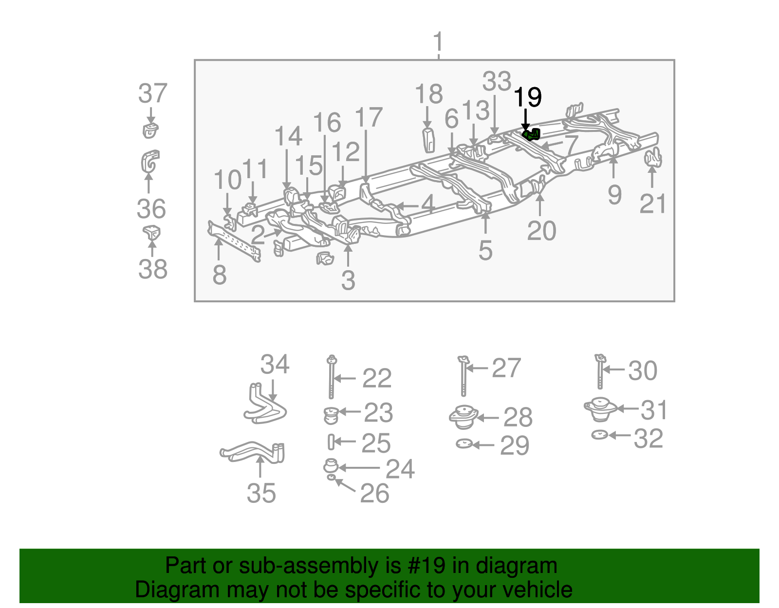 Support Bracket - Toyota (51621-0C020)