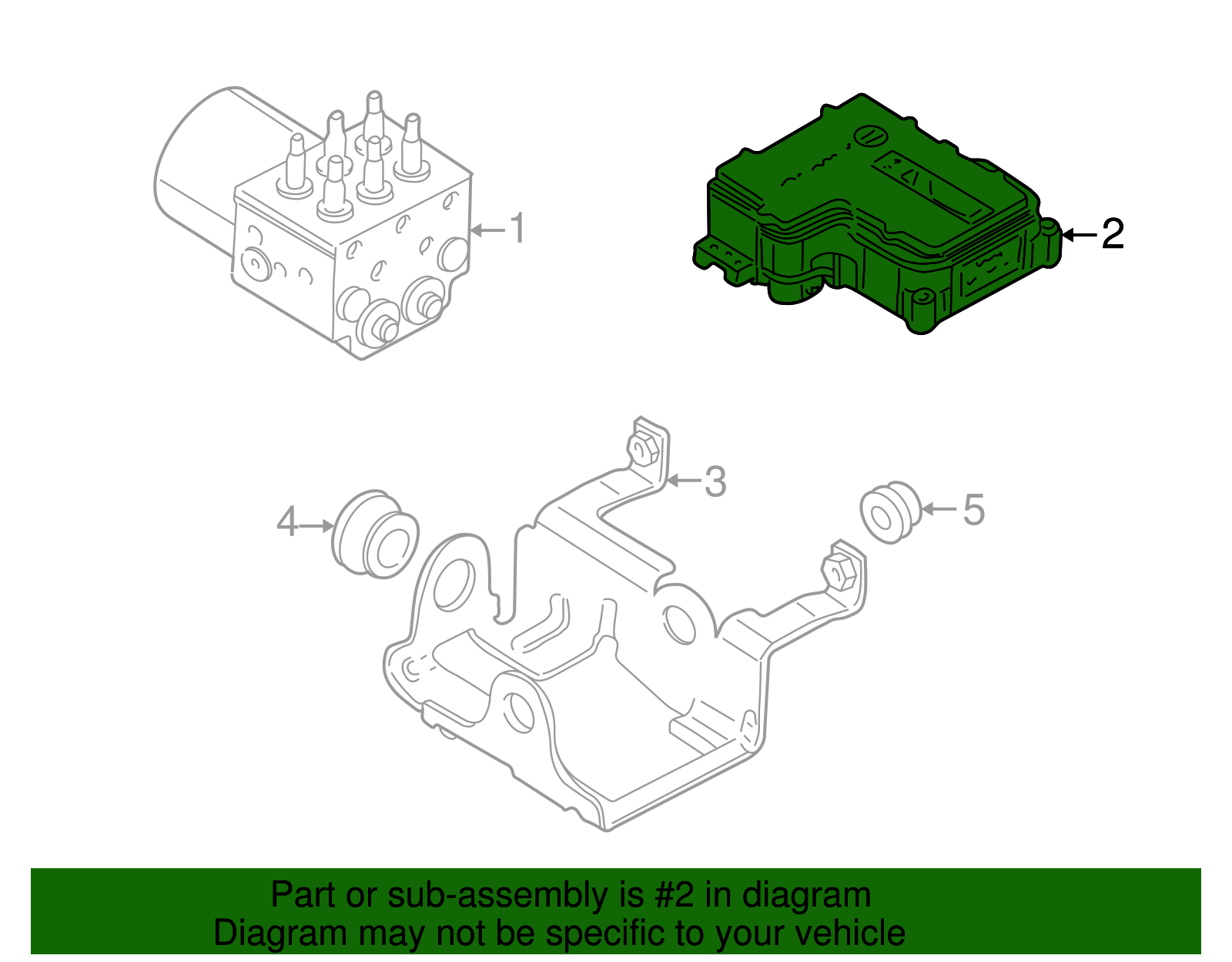 ABS Control Module - GM (12020004)
