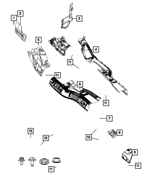 Exhaust System for 2012 Dodge Durango #1