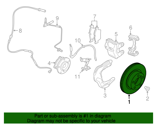 34-11-8-848-417-disc-brake-rotor-front-2008-2023-bmw-buy-bmw