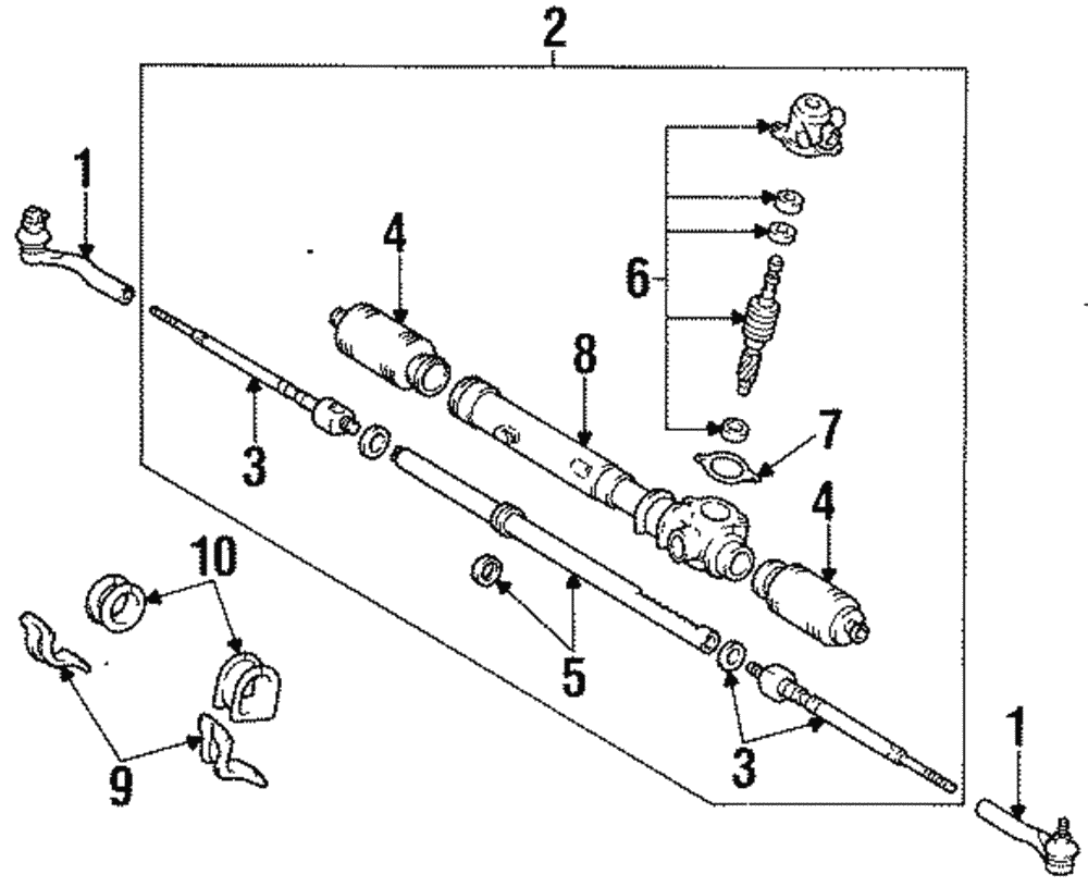 Outer Tie Rod - Toyota (45047-19075)