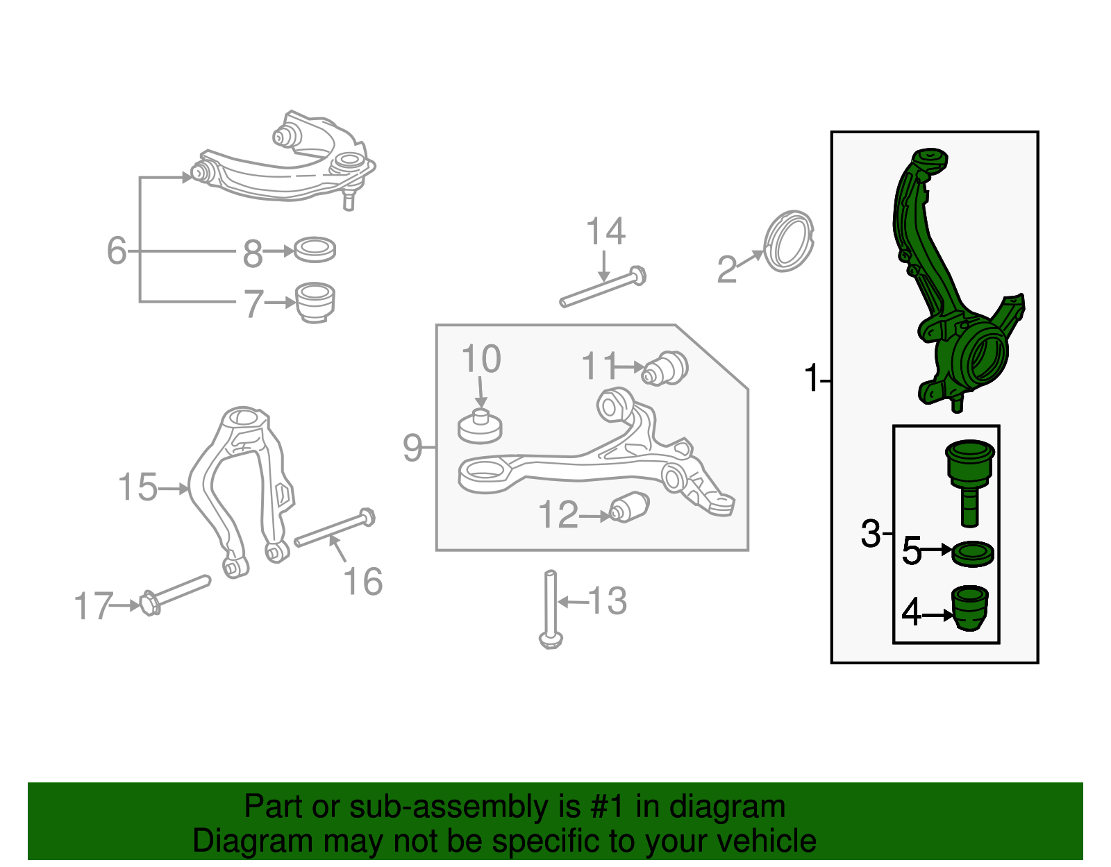 51210-TA0-020 - Knuckle 2008-2012 Honda Accord | Honda Parts Online