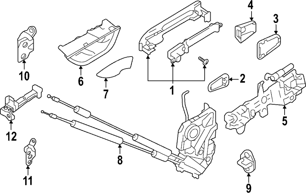 Handle, Outside - Toyota (SU003-11410)