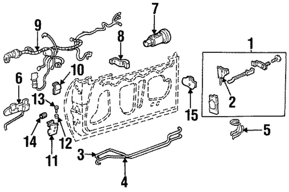Handle, Outside - GM (25640892)