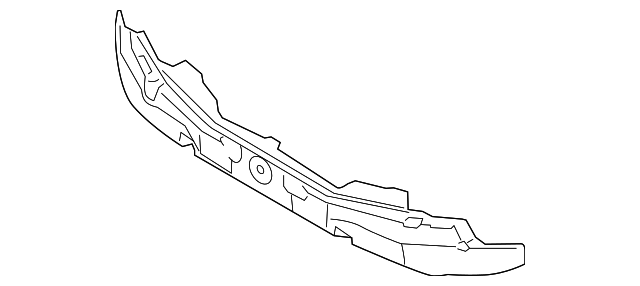 New KI1070132C CAPA Front Bumper Absorber for Kia Optima 2014-2015
