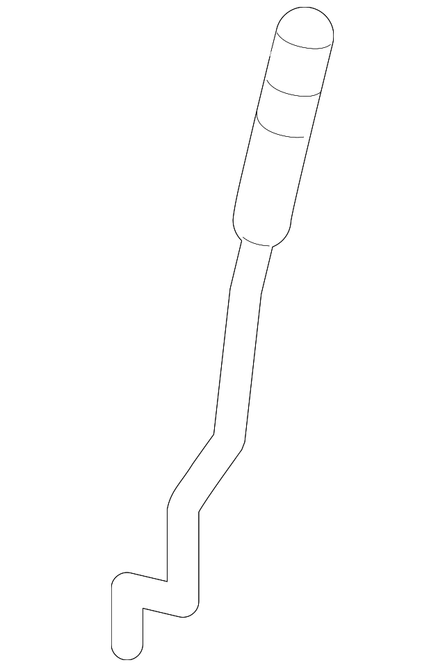 Lock Rod - Ford (YW7Z-5426460-AA)