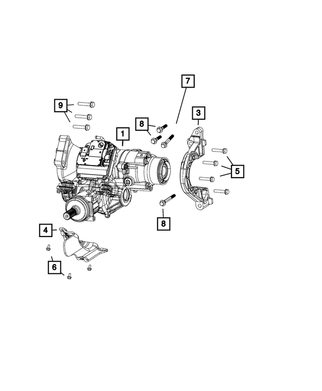 2018 Jeep Cherokee Power Transfer Unit RL307403AG Mopar Estores