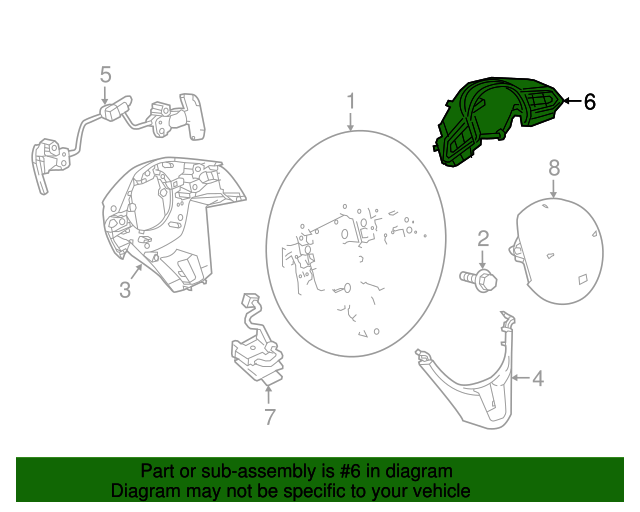 20172023 Mazda Fog Light Switch, W/ Auto Headlights BALN66122