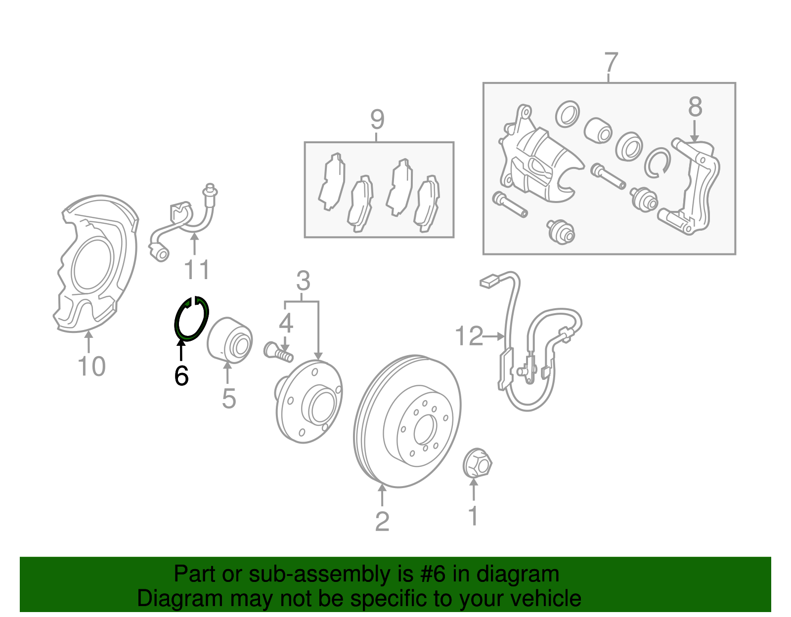 Snap Ring - Scion (90521-79002)