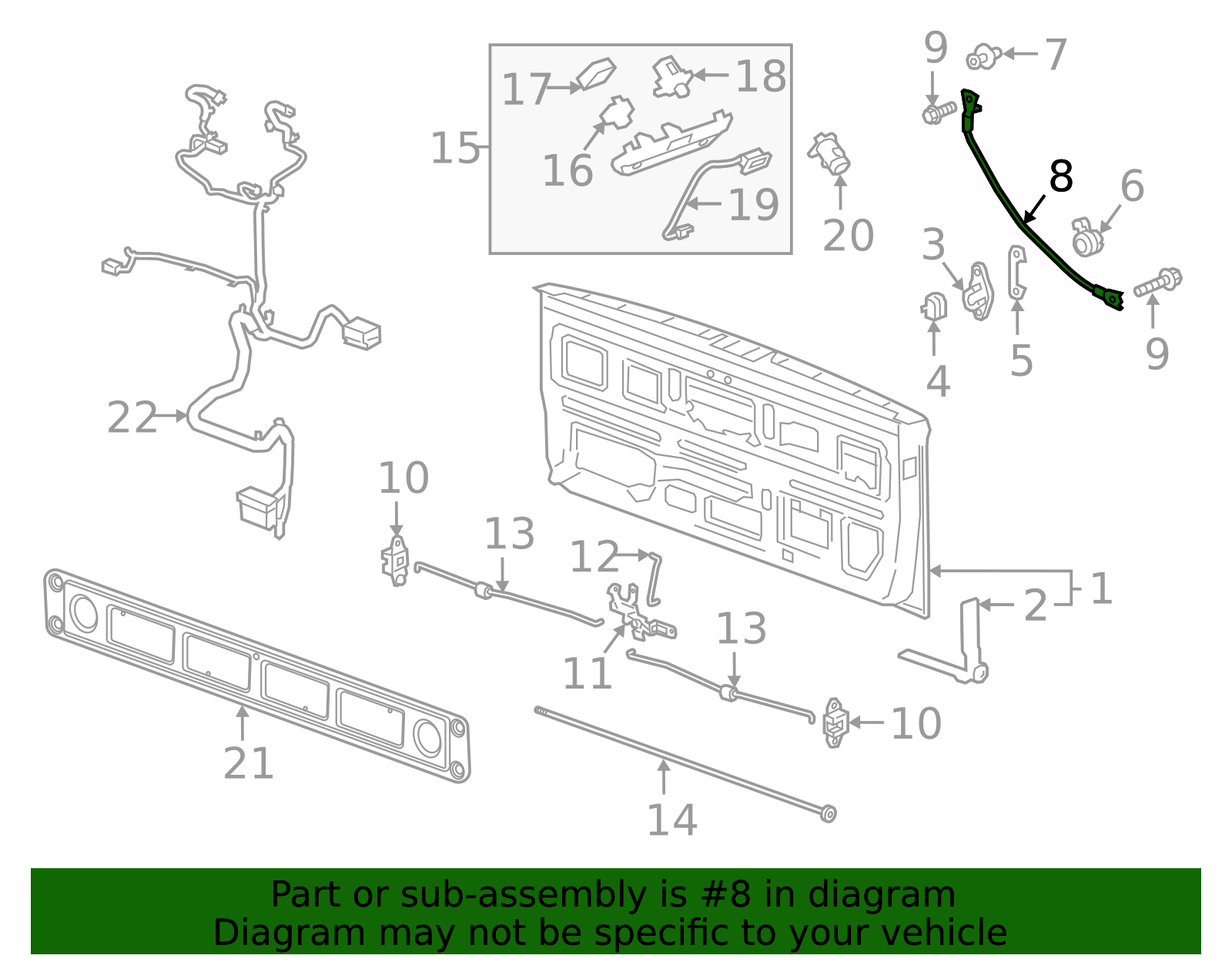 Cable - GM (87843670)