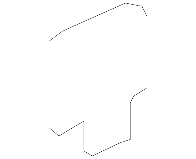 Lower Quarter Trim Cover - GM (95076457)