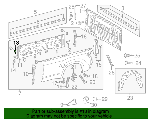 20072023 Toyota Tie Down Hook 663120C010 OEM Parts Online