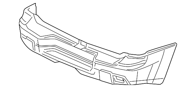 Rear Bumper Cover - GM (12335750)