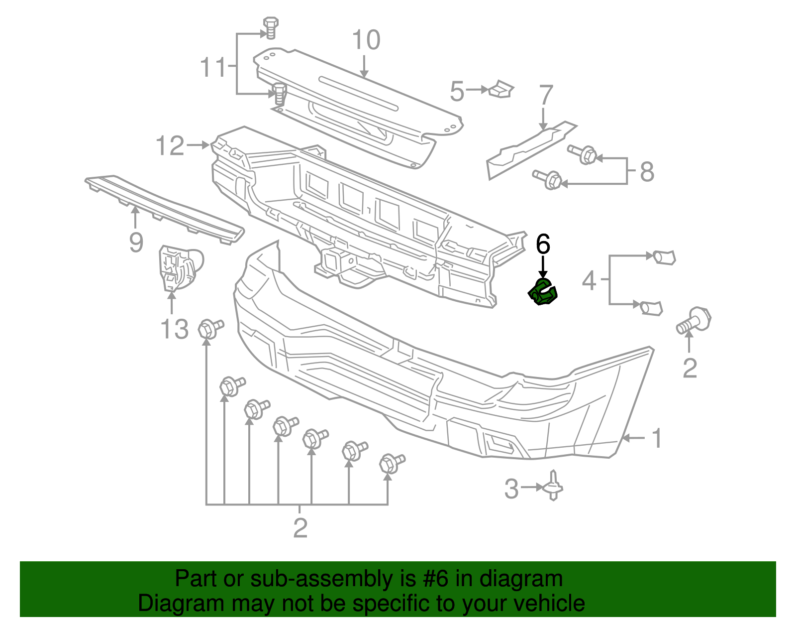 Multi-Purpose Retainer - GM (15733970)