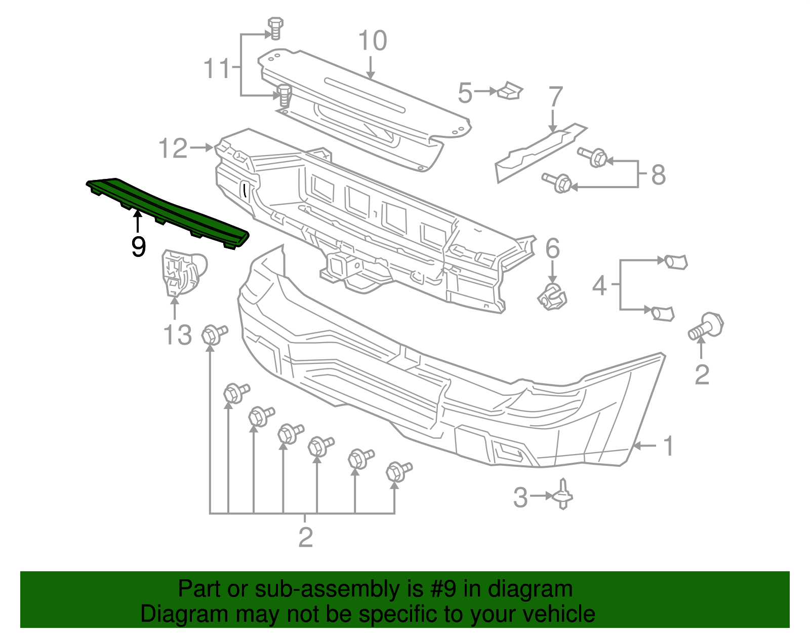 Step Pad - GM (12335702)