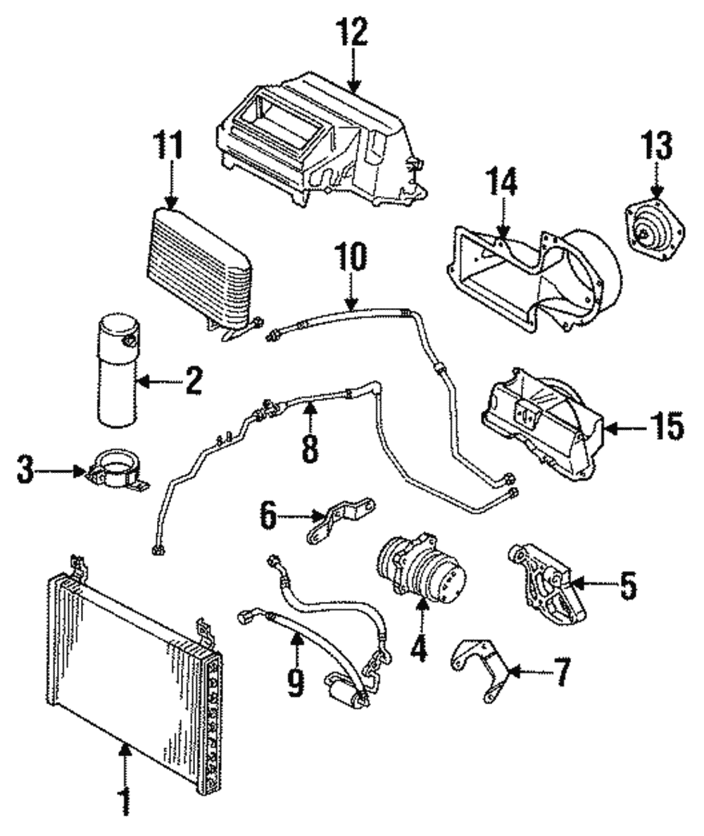 Condenser, (N00AndC60) - GM (96137745)