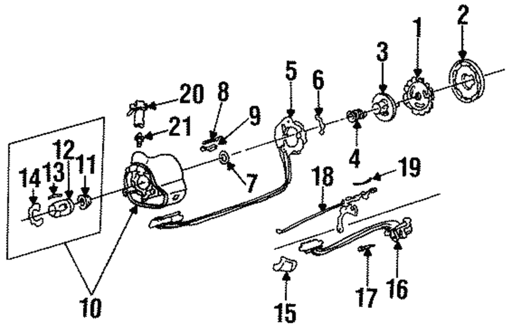 Turn Signal Switch - GM (1997984)