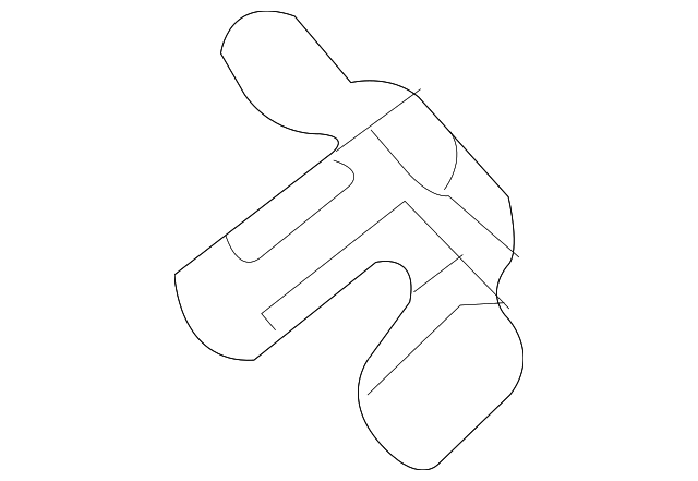 Driver Side Rear End Panel Bracket - GM (84330917)