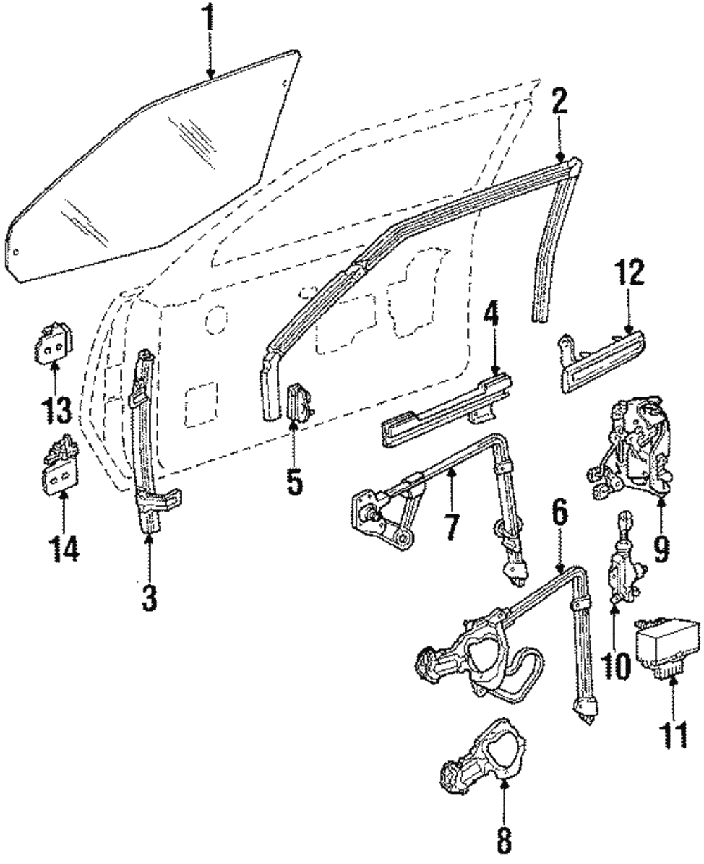 Sash Channel Guide - GM (12353912)