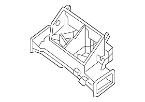 2005-2019 Nissan Center Duct 27836-ZL80A | TascaParts.com