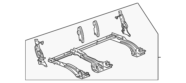 Seat Base - GM (87862400)