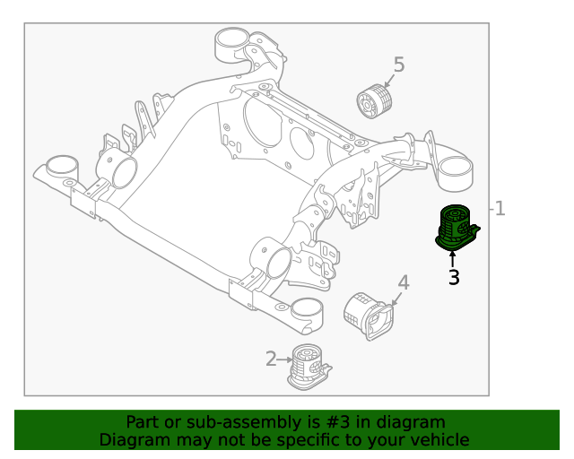 Rear Mount 1EA-599-681-A