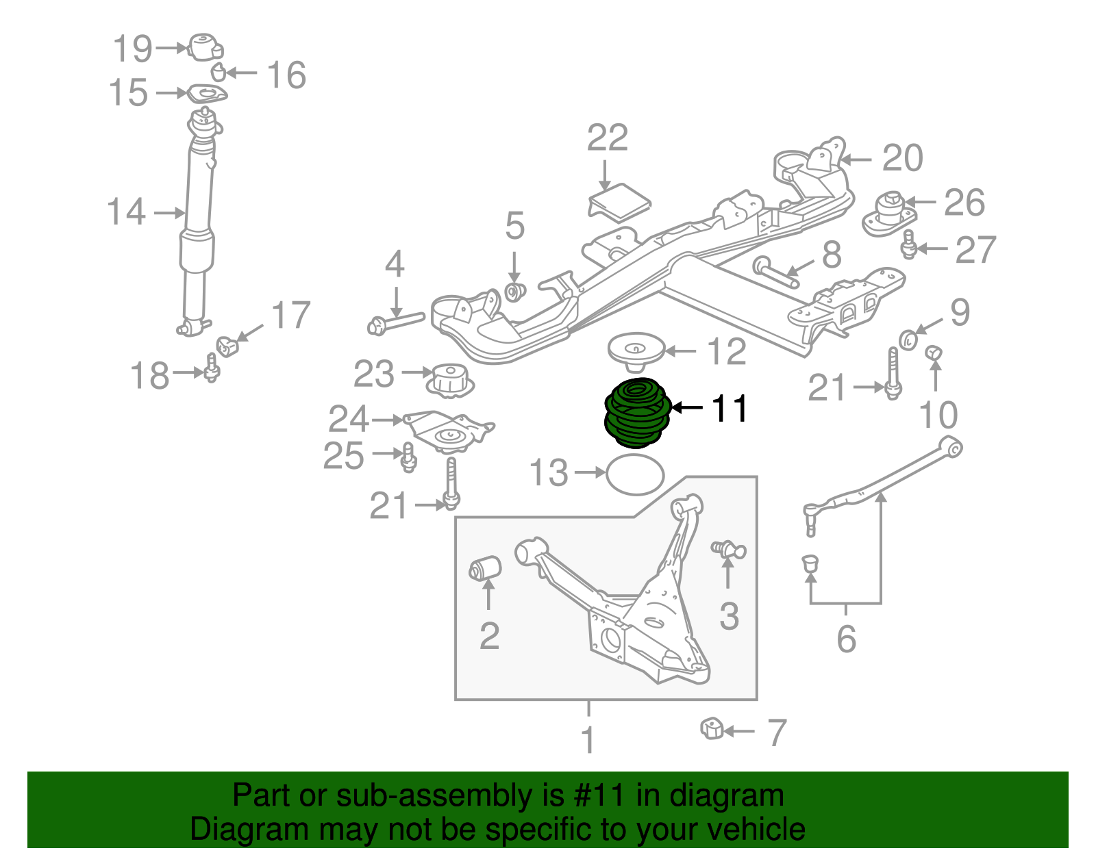 Coil Spring - GM (25655478)