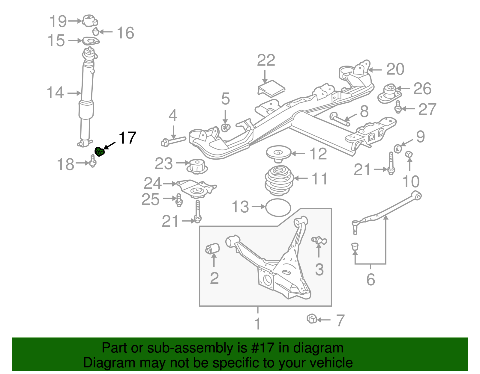 Multi-Purpose Nut - GM (11518444)