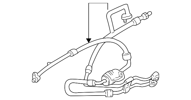 Motorcraft™ A/C Manifold And Tube Assembly - Ford (YF-37120)