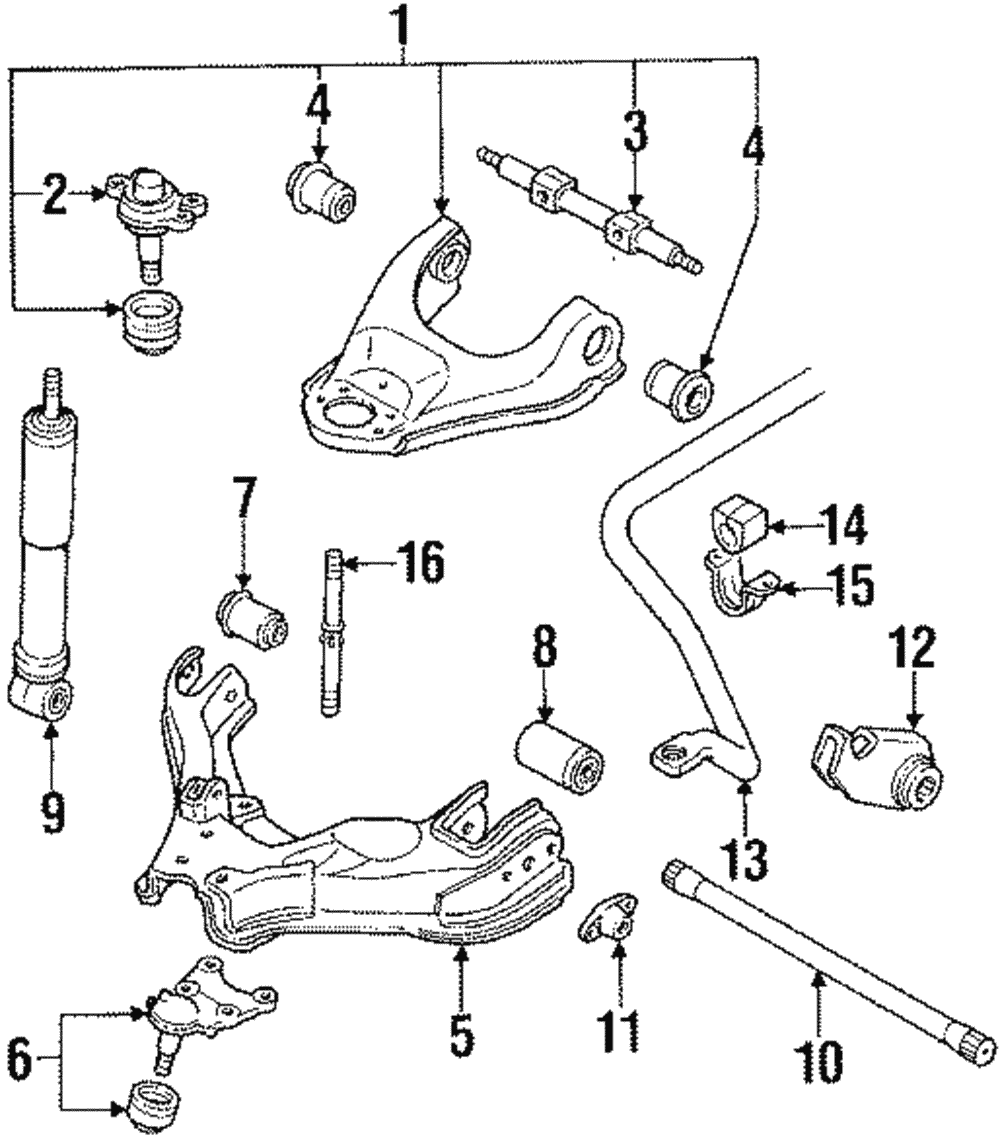 1989-1994 Isuzu Torsion Bar 8944386430 | Isuzu Parts Center